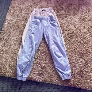 2 pairs Brandy Melville Rosa Sweatpants